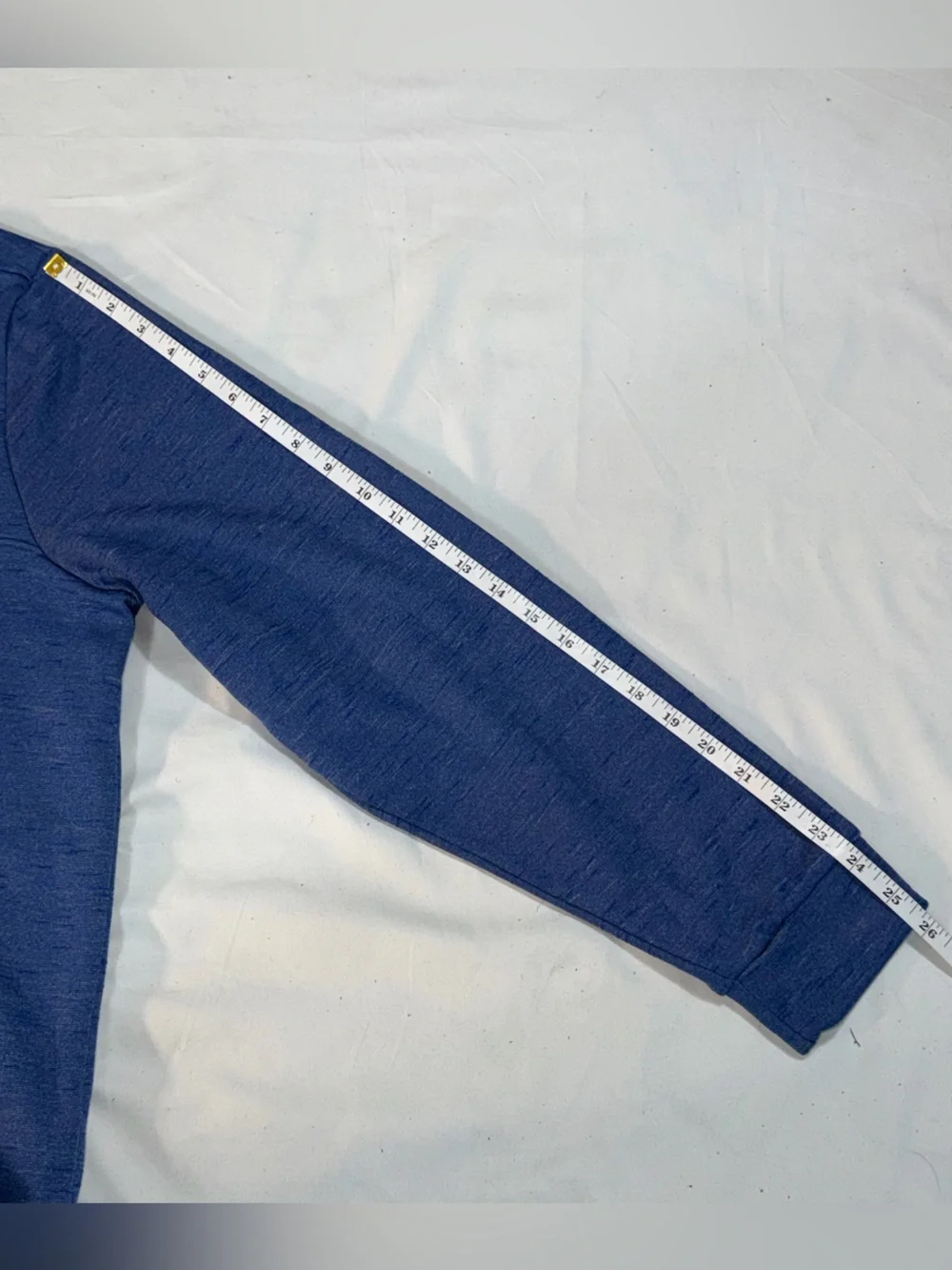 Under Armour Men's XL Blue Heather 1/4 Zip Pullover Loose Fit Golf B08